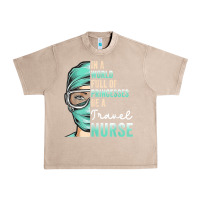 French Oak in a world full of princesses be a nurse funny travel nurse t shirt Urban Heavy Tee - linhVisuals