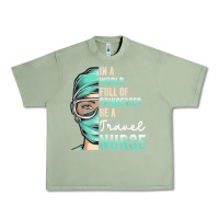 Oil Green in a world full of princesses be a nurse funny travel nurse t shirt Urban Heavy Tee - linhVisuals