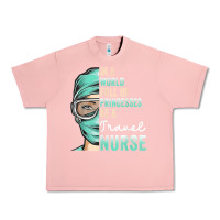 Salmon in a world full of princesses be a nurse funny travel nurse t shirt Urban Heavy Tee - linhVisuals