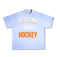 Grape Ice Lets Do That Hockey Urban Heavy Tee - linhVisuals