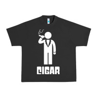 Cigar Smoker Urban Heavy Tee | Teevron