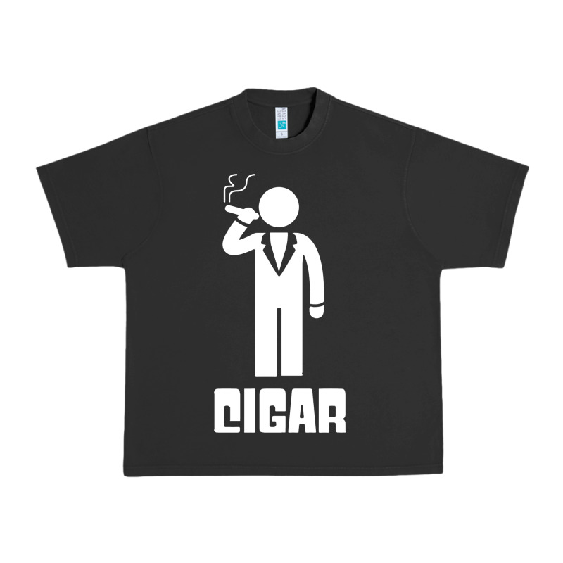 Cigar Smoker Urban Heavy Tee by linhVisuals | Teevron