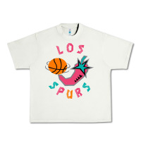 Pistachio Los Spurs Urban Heavy Tee - linhVisuals
