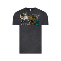 Vintage Black Bunny mama Vintage Tee - CowhideDigitalArt