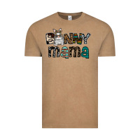 Vintage Coffee Bunny mama Vintage Tee - CowhideDigitalArt