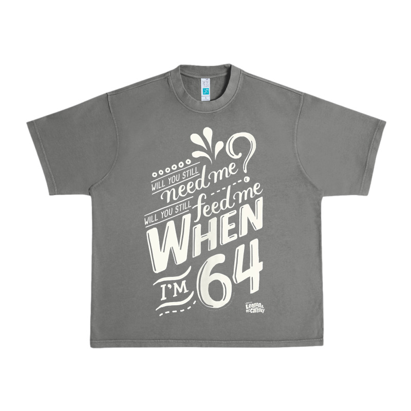 Lyrics By Lennon And Mccartney   When I'm 64 Tank Top Urban Heavy Tee by linhVisuals | Teevron