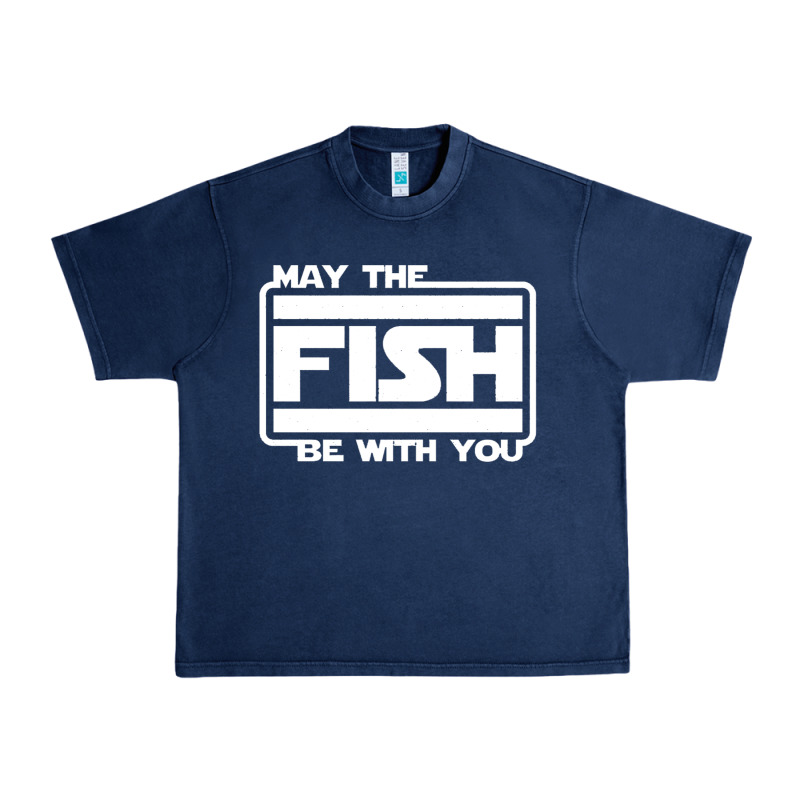 May The Fish Be With You Fishing3 Urban Heavy Tee by linhVisuals | Teevron
