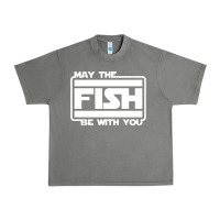 Tornado May The Fish Be With You Fishing3 Urban Heavy Tee - linhVisuals