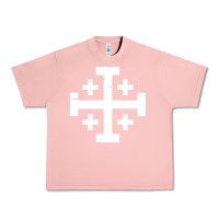 Salmon crusader cross of jerusalem Urban Heavy Tee - linhVisuals