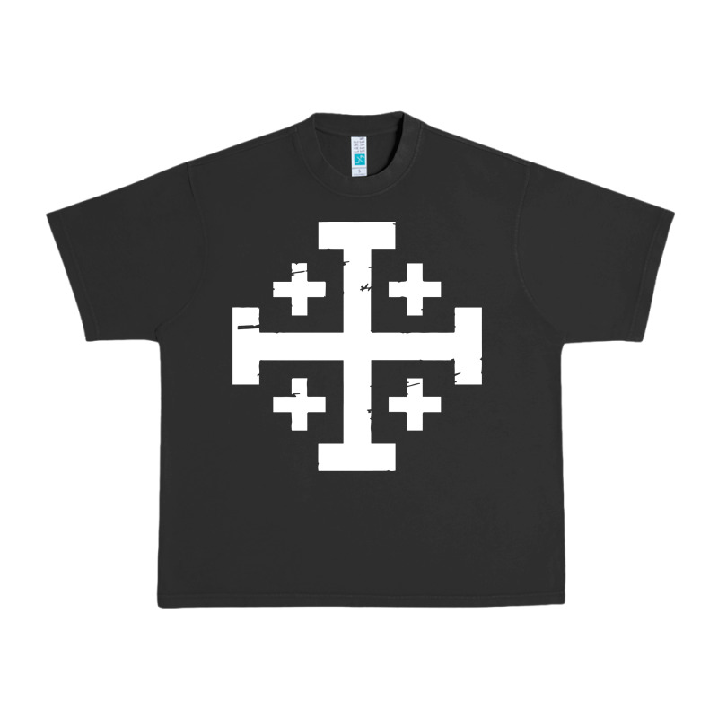 Crusader Cross Of Jerusalem Urban Heavy Tee by linhVisuals | Teevron