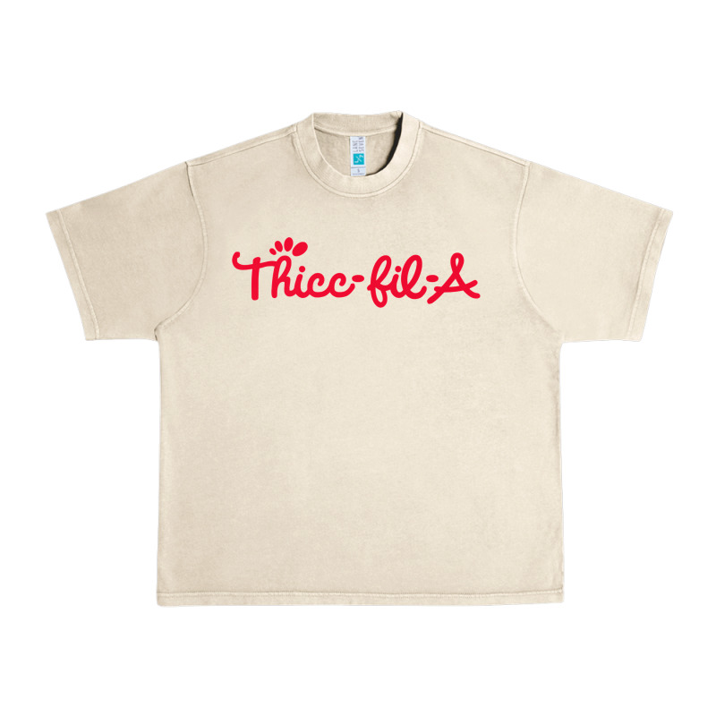 Women Funny Thicc Thick Fil A Curvy Women Girlfriend Premium T Shirt Urban Heavy Tee by linhVisuals | Teevron
