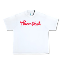 White women funny thicc thick fil a curvy women girlfriend premium t shirt Urban Heavy Tee - linhVisuals