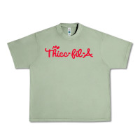 Oil Green women funny thicc thick fil a curvy women girlfriend premium t shirt Urban Heavy Tee - linhVisuals