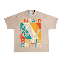 French Oak unpaid movie critic shirt film cinema motion picture fan t shirt Urban Heavy Tee - linhVisuals