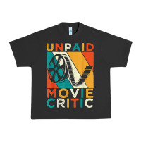Pigment Black unpaid movie critic shirt film cinema motion picture fan t shirt Urban Heavy Tee - linhVisuals