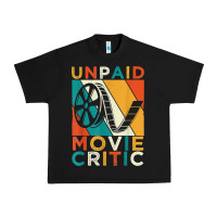 Unpaid Movie Critic Shirt Film Cinema Motion Picture Fan T Shirt Urban Heavy Tee | Teevron
