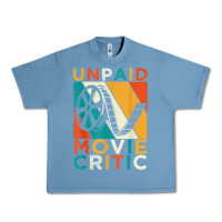 Pebble Blue unpaid movie critic shirt film cinema motion picture fan t shirt Urban Heavy Tee - linhVisuals