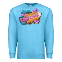 Ocean Blue hello 3rd grade Premium Sweatshirt - RanaPortraitStore