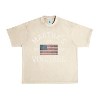 Sandshell martha's vineyard massachusetts american flag usa vintage pullover hoo Urban Heavy Tee - linhVisuals