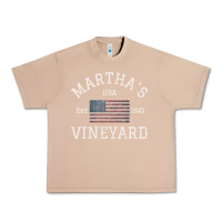 Burro martha's vineyard massachusetts american flag usa vintage pullover hoo Urban Heavy Tee - linhVisuals