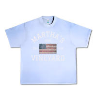 Grape Ice martha's vineyard massachusetts american flag usa vintage pullover hoo Urban Heavy Tee - linhVisuals
