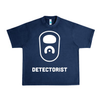 Navy detectorist Urban Heavy Tee - linhVisuals