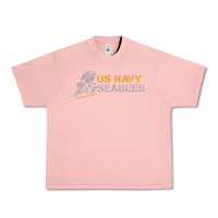 Salmon us navy seabees we build, we fight us navy sweatshirt Urban Heavy Tee - linhVisuals