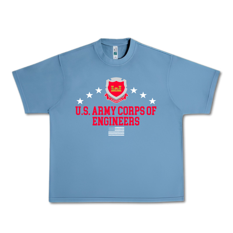 Us Army Corps Of Engineers (usace) Pullover Hoodie Urban Heavy Tee by linhVisuals | Teevron