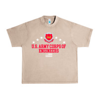 French Oak us army corps of engineers (usace) pullover hoodie Urban Heavy Tee - linhVisuals