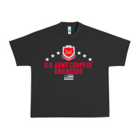 Pigment Black us army corps of engineers (usace) pullover hoodie Urban Heavy Tee - linhVisuals