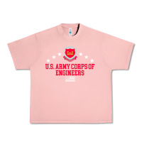 Salmon us army corps of engineers (usace) pullover hoodie Urban Heavy Tee - linhVisuals