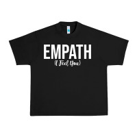 Black empath i feel you gift for empathetic person empathy pullover hoodie Urban Heavy Tee - linhVisuals
