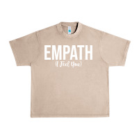 French Oak empath i feel you gift for empathetic person empathy pullover hoodie Urban Heavy Tee - linhVisuals