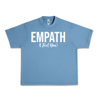 Pebble Blue empath i feel you gift for empathetic person empathy pullover hoodie Urban Heavy Tee - linhVisuals