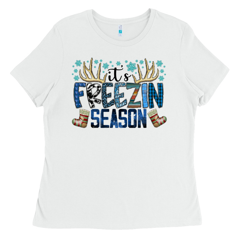 Freezin Season Ladies Tee by SublimationCraftShop | Teevron