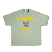Oil Green uss arizona bb 39 battleship t shirt Urban Heavy Tee - linhVisuals