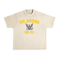 Sandshell uss arizona bb 39 battleship t shirt Urban Heavy Tee - linhVisuals