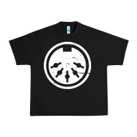 Black distressed midi plug synthesizer Urban Heavy Tee - linhVisuals