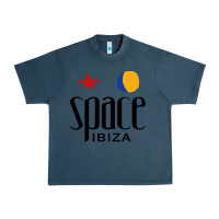 Midnight Navy Space Ibiza Urban Heavy Tee - linhVisuals