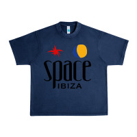 Navy Space Ibiza Urban Heavy Tee - linhVisuals