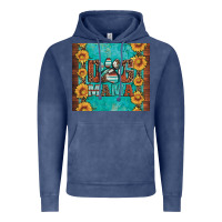 Vintage Denim dog mama Vintage Hoodie - Artiststas
