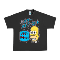 Pigment Black Sparkle simpsons Urban Heavy Tee - linhVisuals