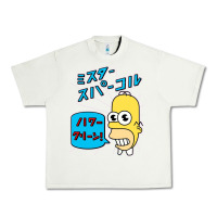 Pistachio Sparkle simpsons Urban Heavy Tee - linhVisuals