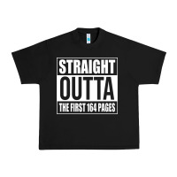 Black Straight Outta The First 164 Pages Urban Heavy Tee - linhVisuals