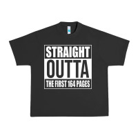 Pigment Black Straight Outta The First 164 Pages Urban Heavy Tee - linhVisuals
