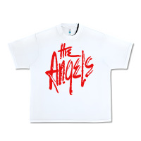 White The Angels Urban Heavy Tee - linhVisuals
