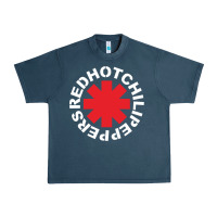 Midnight Navy the white hot peppers Urban Heavy Tee - linhVisuals
