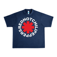 Navy the white hot peppers Urban Heavy Tee - linhVisuals
