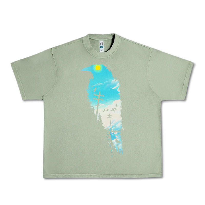 Raven T  Shirt The Raven T  Shirt Urban Heavy Tee by linhVisuals | Teevron