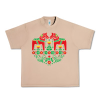 Burro swedish dala horse folk art t shirt Urban Heavy Tee - linhVisuals